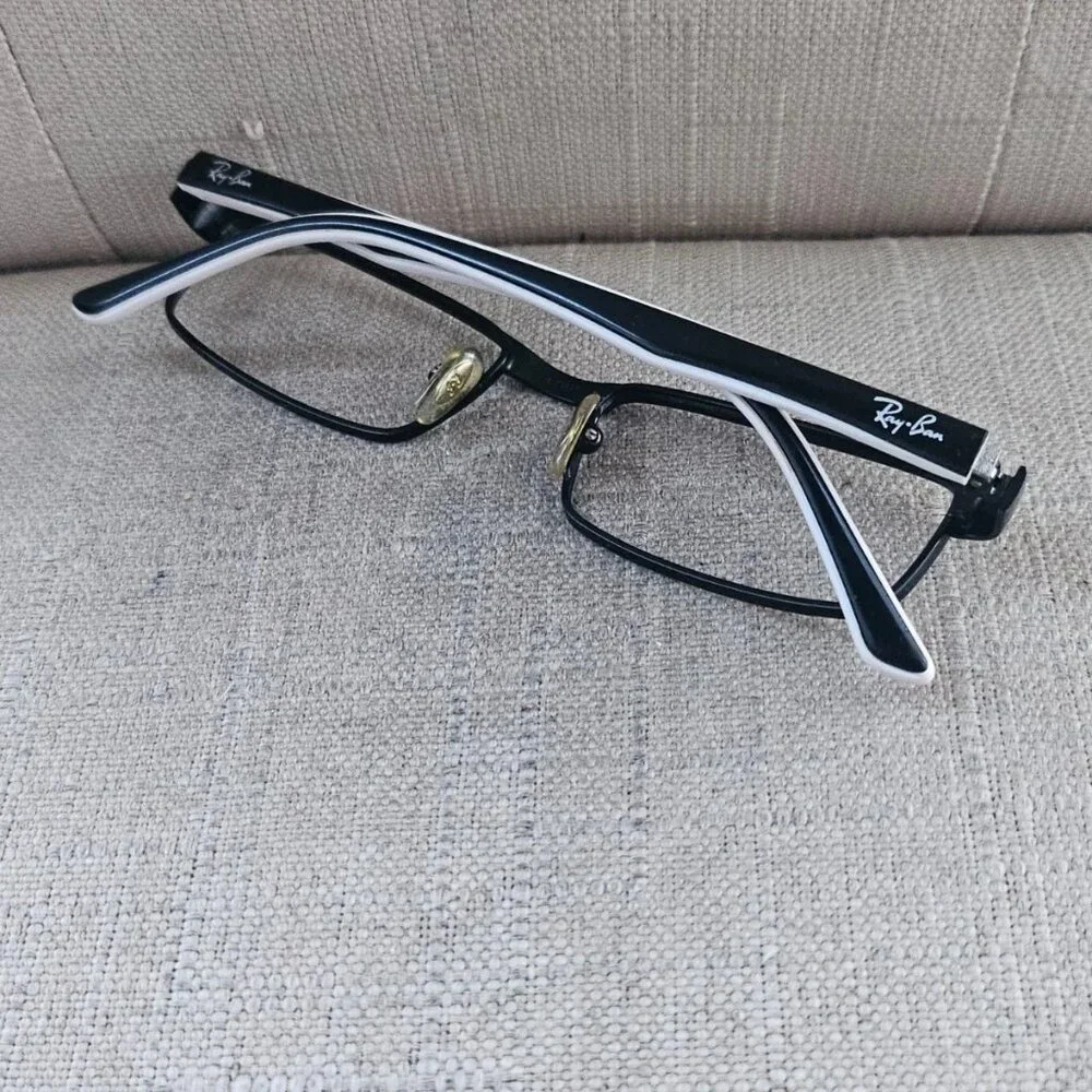 Ray-Ban Youth Kids Glasses Frame Black/White Tone Eyewear RB1032 4005 Eyeglasses